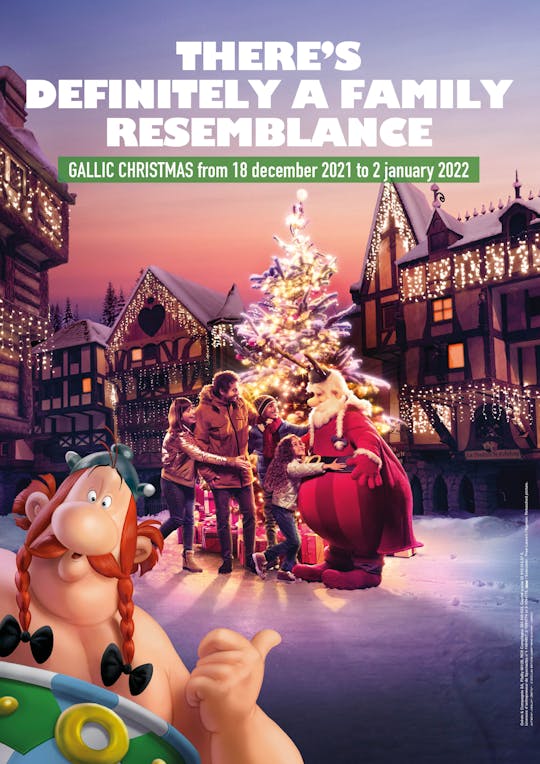 Christmas entrance tickets to Parc Astérix Paris