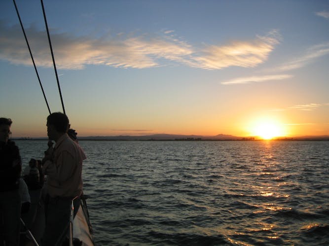 Sunset catamaran cruise in Dénia