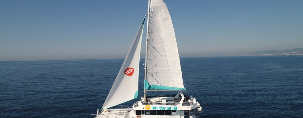 Catamaran cruise of the Málaga bay