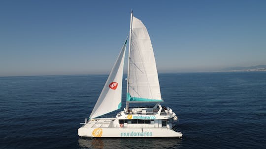 Tocht met een Catamaran door de baai van Málaga