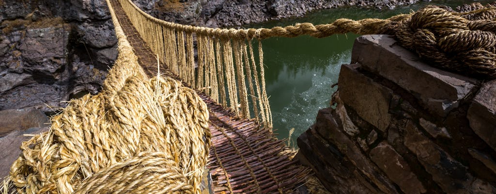 Całodniowa prywatna wycieczka po moście Qeswachaka Inca z Cusco