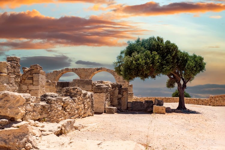 Kourion Cyprus archaeological heritage site self-guided walking tour