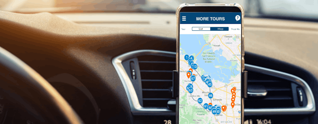 Silicon Valley self-driving audio tour for technology lovers