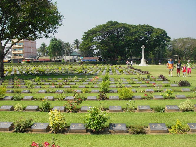 Floating Market & River Kwai Tour from Pranburi