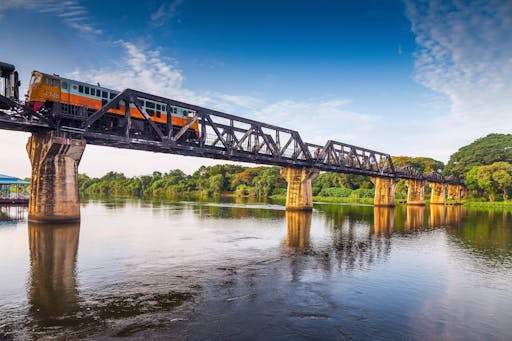 Floating Market & River Kwai Tour