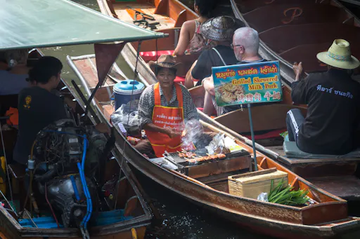 Floating Market & River Kwai Tour
