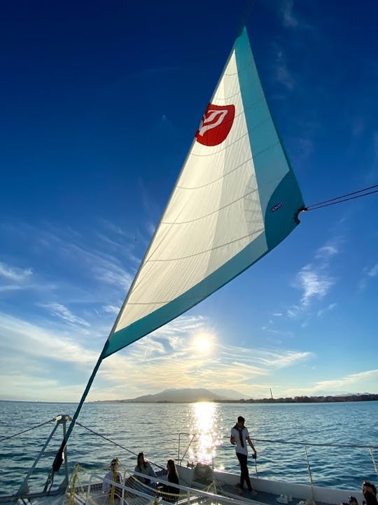 Sunset cruise in Malaga