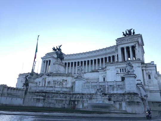 Entrada reservada do Palazzo Venezia com o Museu do Risorgimento