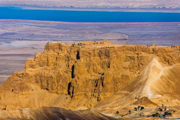 Masada fortress self-guided walking audio tour in Israel