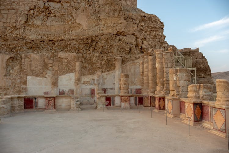 Masada fortress self-guided walking audio tour in Israel