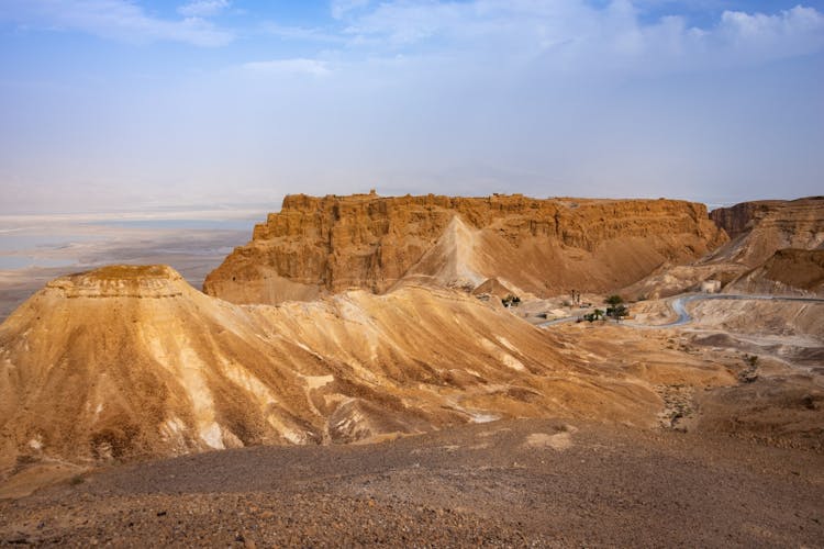 Masada fortress self-guided walking audio tour in Israel