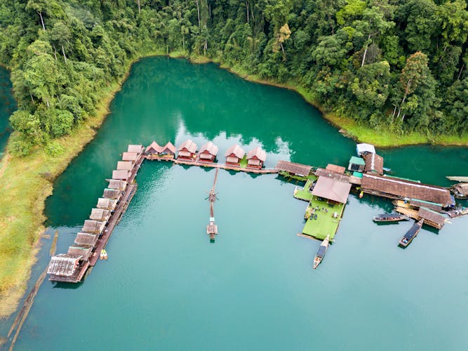 Two-day Lake Cheow Lan with Overnight at Boutique Camp – from Phuket