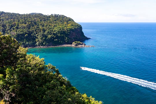 Passeio de mergulho com snorkel nas ilhas Rok e Haa em lancha rápida