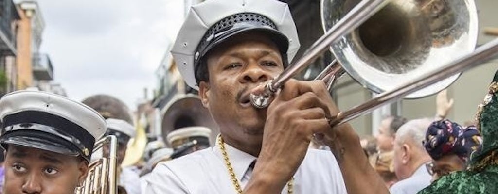 Tour durch das französische Viertel von New Orleans mit einem lokalen Musiker