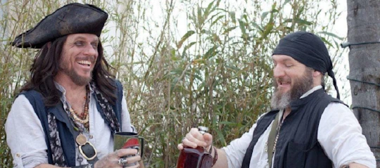 Pirate pub crawl in New Orleans