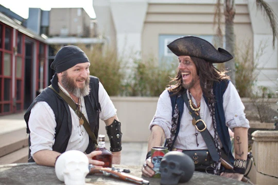 Pirate guided walking tour of New Orleans' French Quarter
