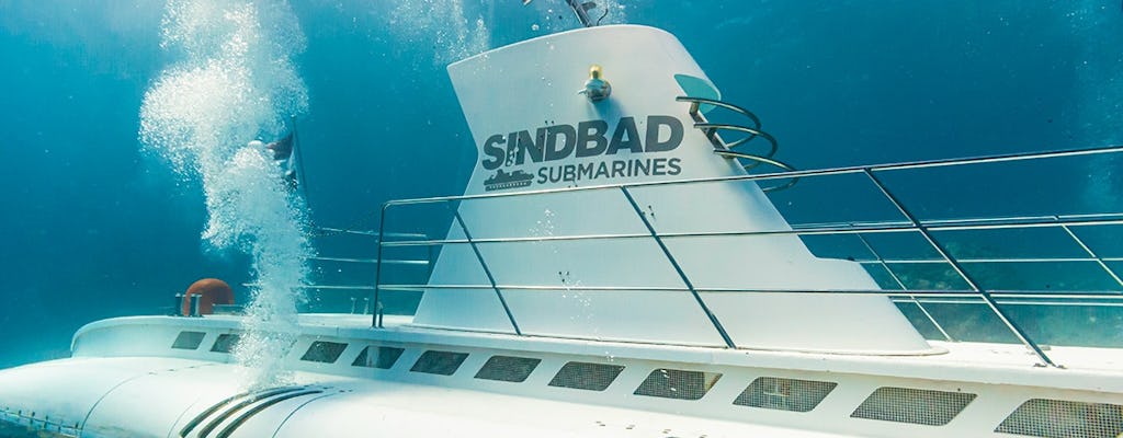 Tour en submarino Sindbad con transporte de ida y vuelta en Hurghada.