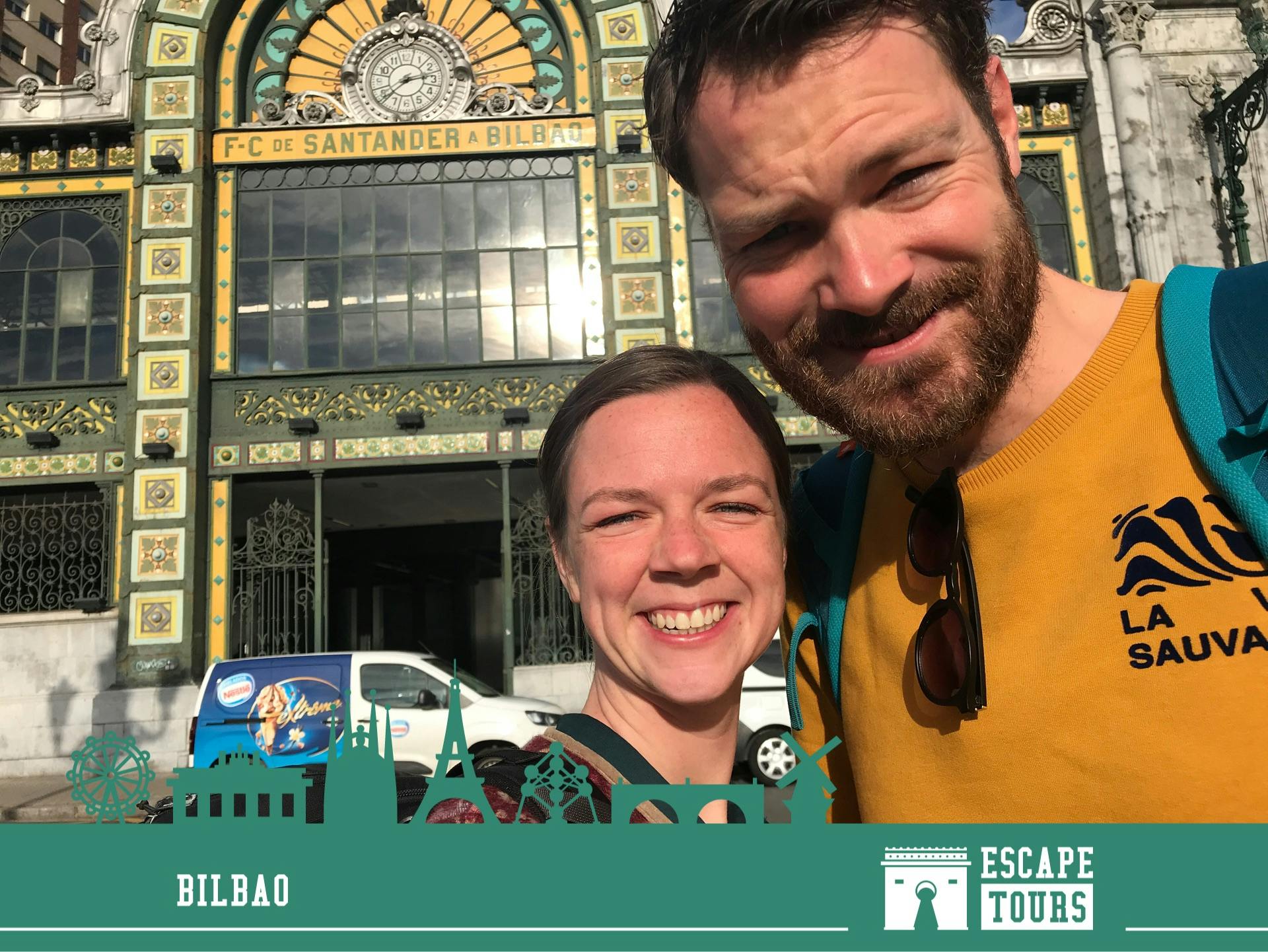 Escape Tour Selbstgeführte, interaktive Stadtherausforderung in Bilbao