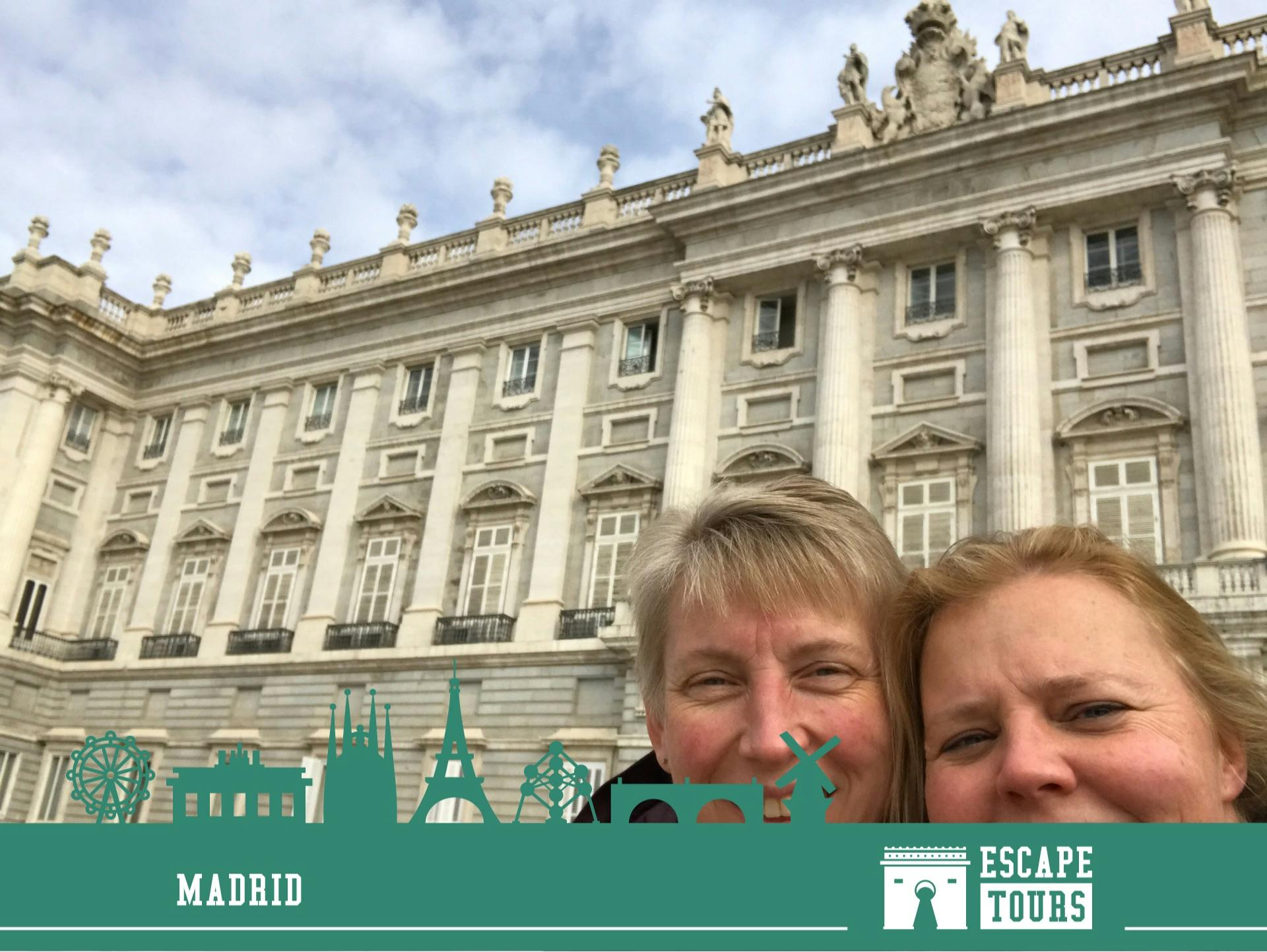 Escape Tour Selbstgeführte, interaktive Stadtherausforderung in Madrid