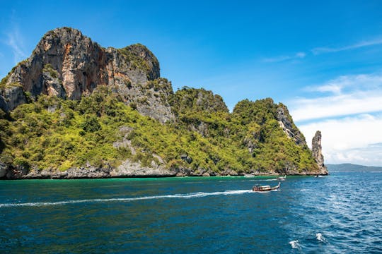 Phi Phi Inseln und Pileh Lagune mit dem Speedboot