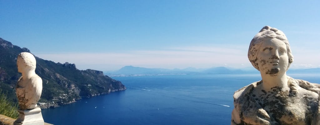 Tour privato di Positano, Amalfi e Ravello da Napoli