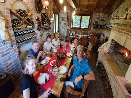 Tour culinario privato da fattoria a tavola da Spalato