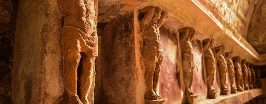 Visita guiada por Pompeia e degustação de vinhos de Sorrento