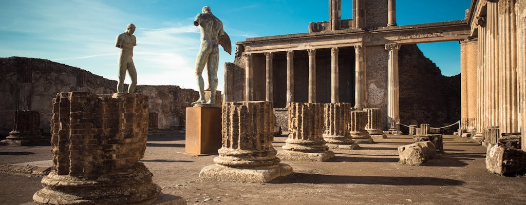 Tour per piccoli gruppi di Pompei e Positano da Sorrento