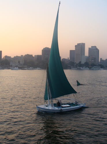 Half Day Cairo from above and Felucca on the Nile