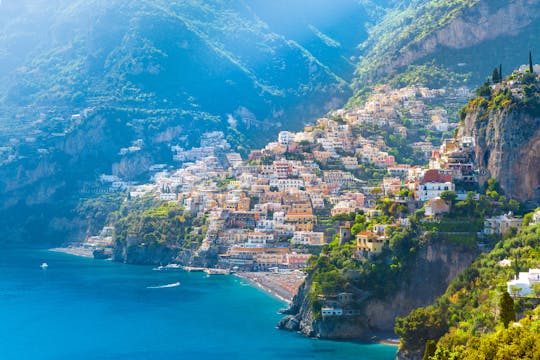 Tour grupal de día completo a Positano, Amalfi y Ravello