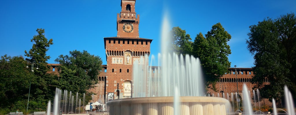 Billet d'entrée au château des Sforza et visite audioguidée de Milan