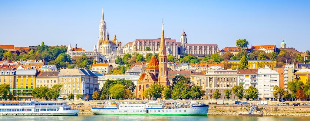 Budapest self-guided audio tour on mobile app