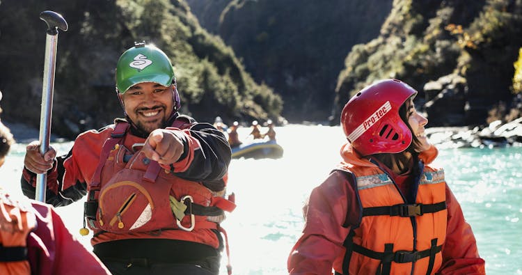 Shotover River whitewater rafting