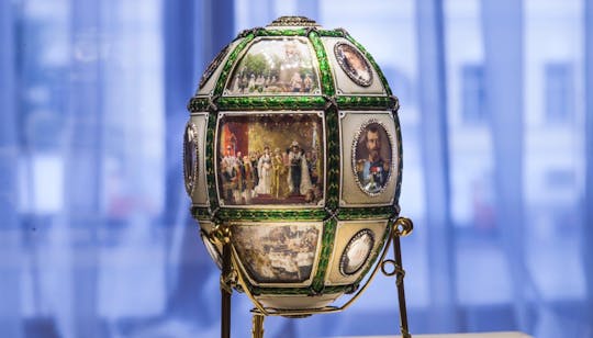 Private Faberge museum tour with 1-hour cruise option