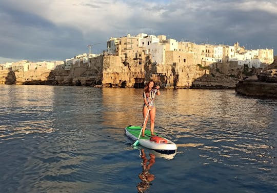 1 hour and a half Stand Up Paddle experience in Polignano a Mare