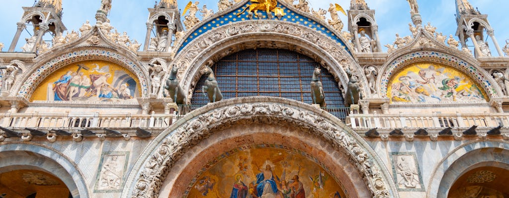 Visite à pied de la Venise byzantine avec balade en gondole