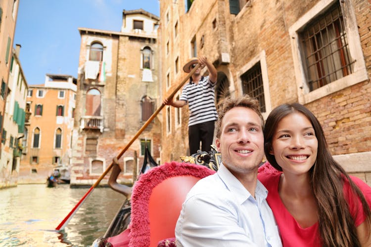 Private guided gondola ride on Venice's Grand Canal