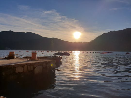 Kotor private speedboat tour with organic lunch