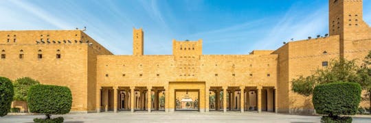 De geschiedenis van Riyad en Al Masmak een zelf-begeleide wandeltour-pakket