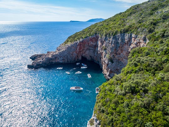 Boka Bay speedboat tour and Zanjice beach