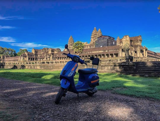 Templo de Angkor en Vespa adventure