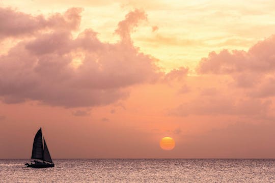 Crociera al tramonto in catamarano alle Barbados