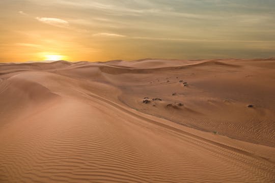 Dubai evening safari by Vintage G Class at Al Marmoom Oasis