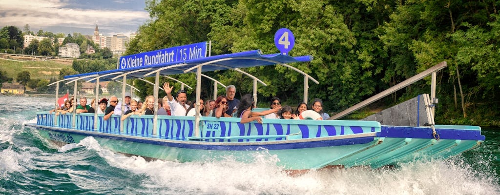 15-minute Rhine Falls boat tour