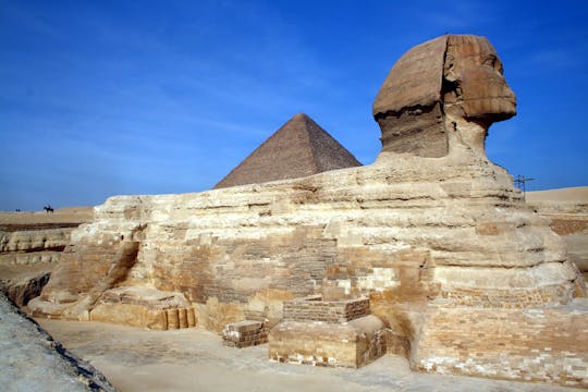 Giza Pyramids, Sphinx, and Egyptian Museum tour from Sharm El Sheikh