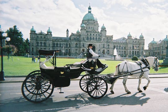 Koninklijke koetstocht in Victoria