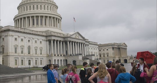 Washington DC walking tour and entrance to the African American Museum