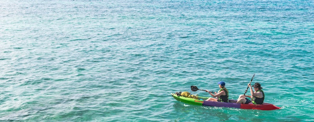 Noleggio di kayak con fondo trasparente