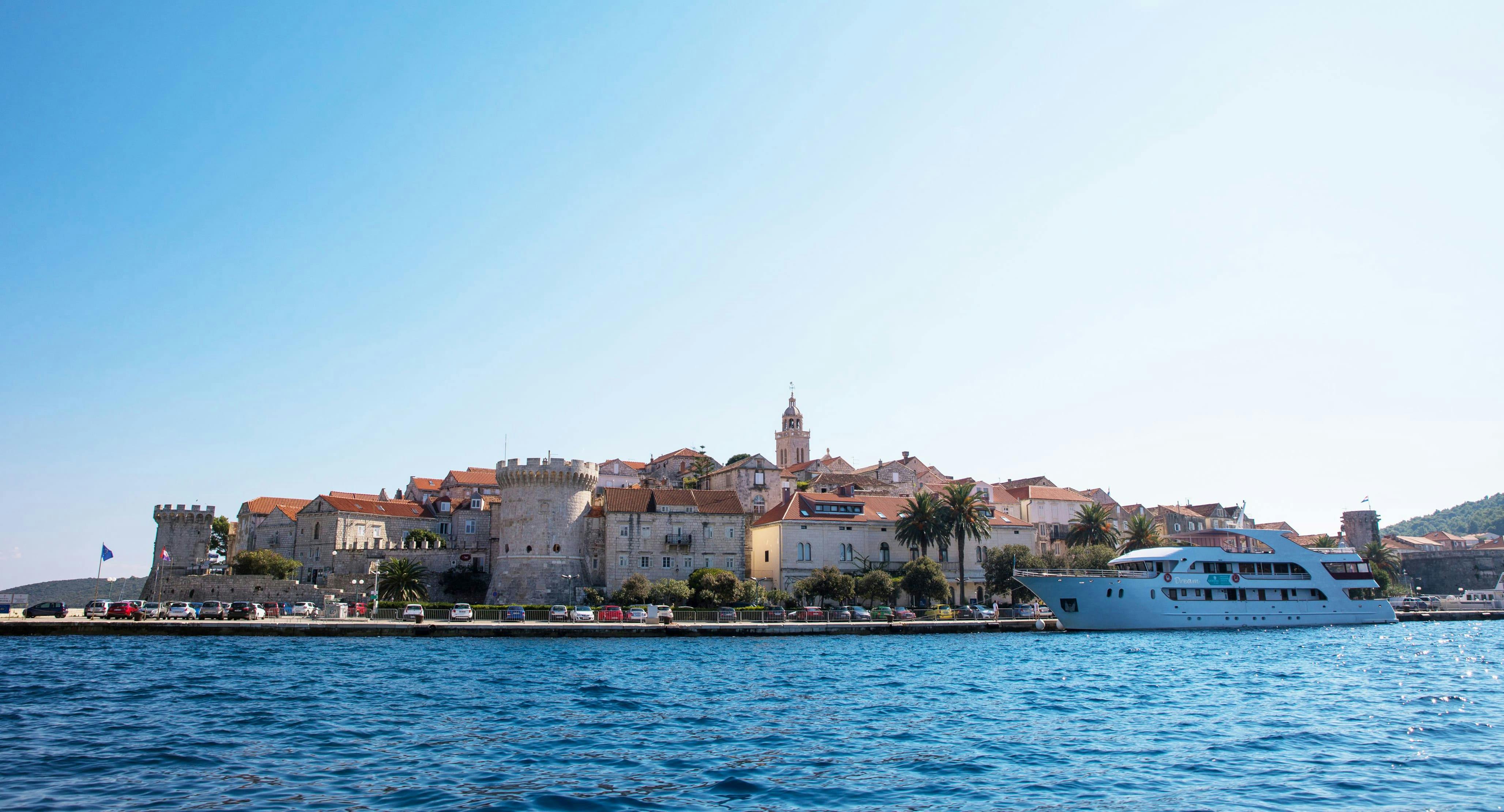 Vingårdstur på Korcula