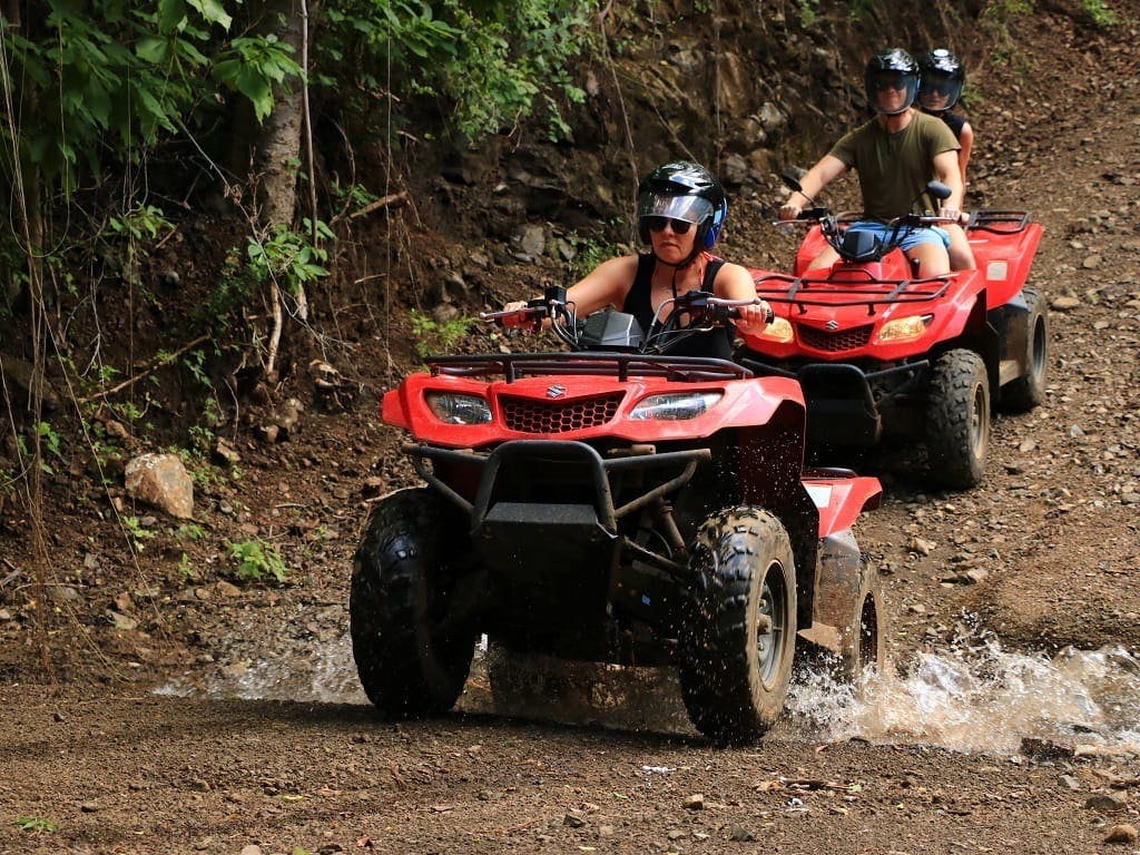 One-hour Diamonte Eco Park single quad bike tour
